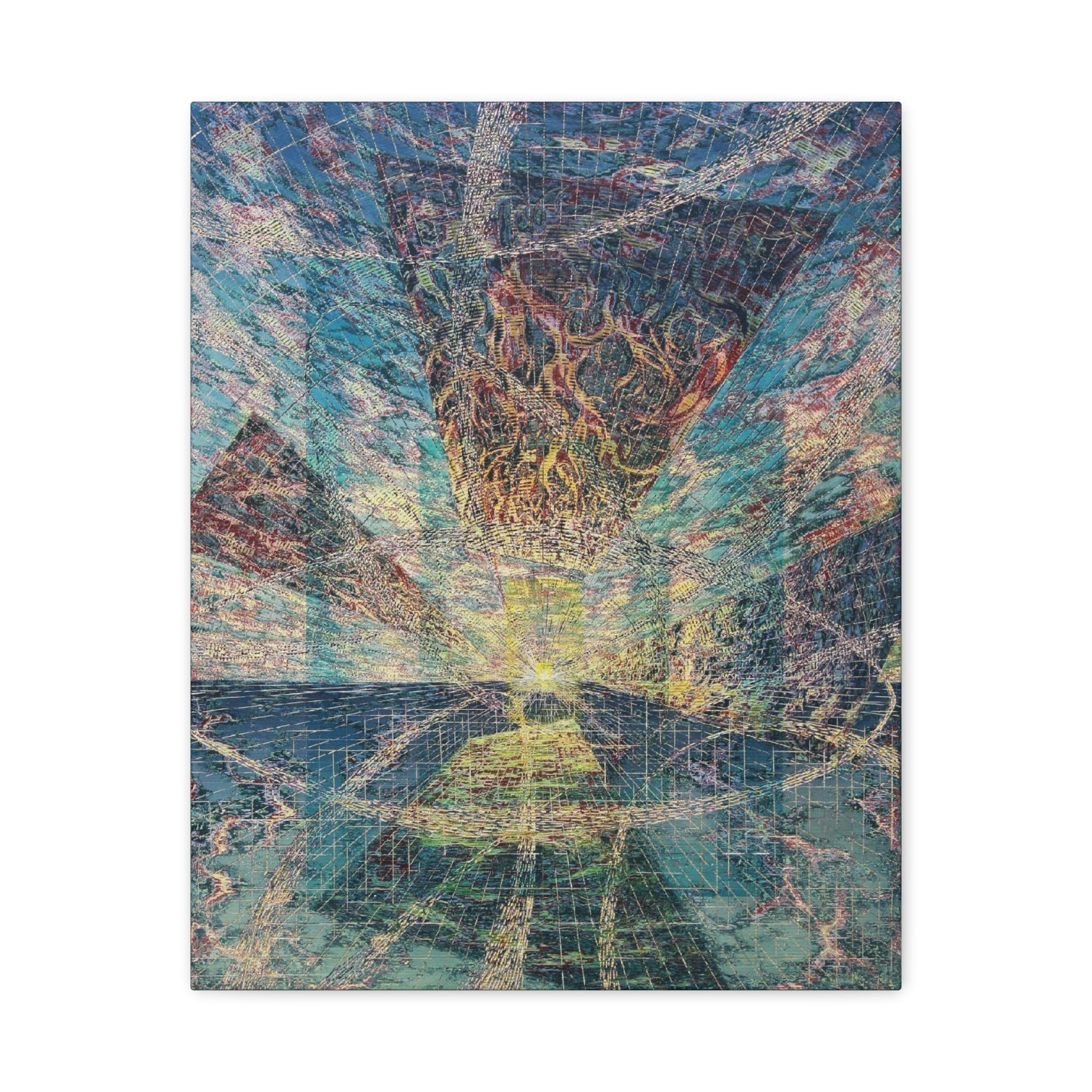 YU - 082119 - Abstract Wall Art by Asian Artist Contemporary Home Decor Print-Neutral Modern Art for Living Room or Bedroom