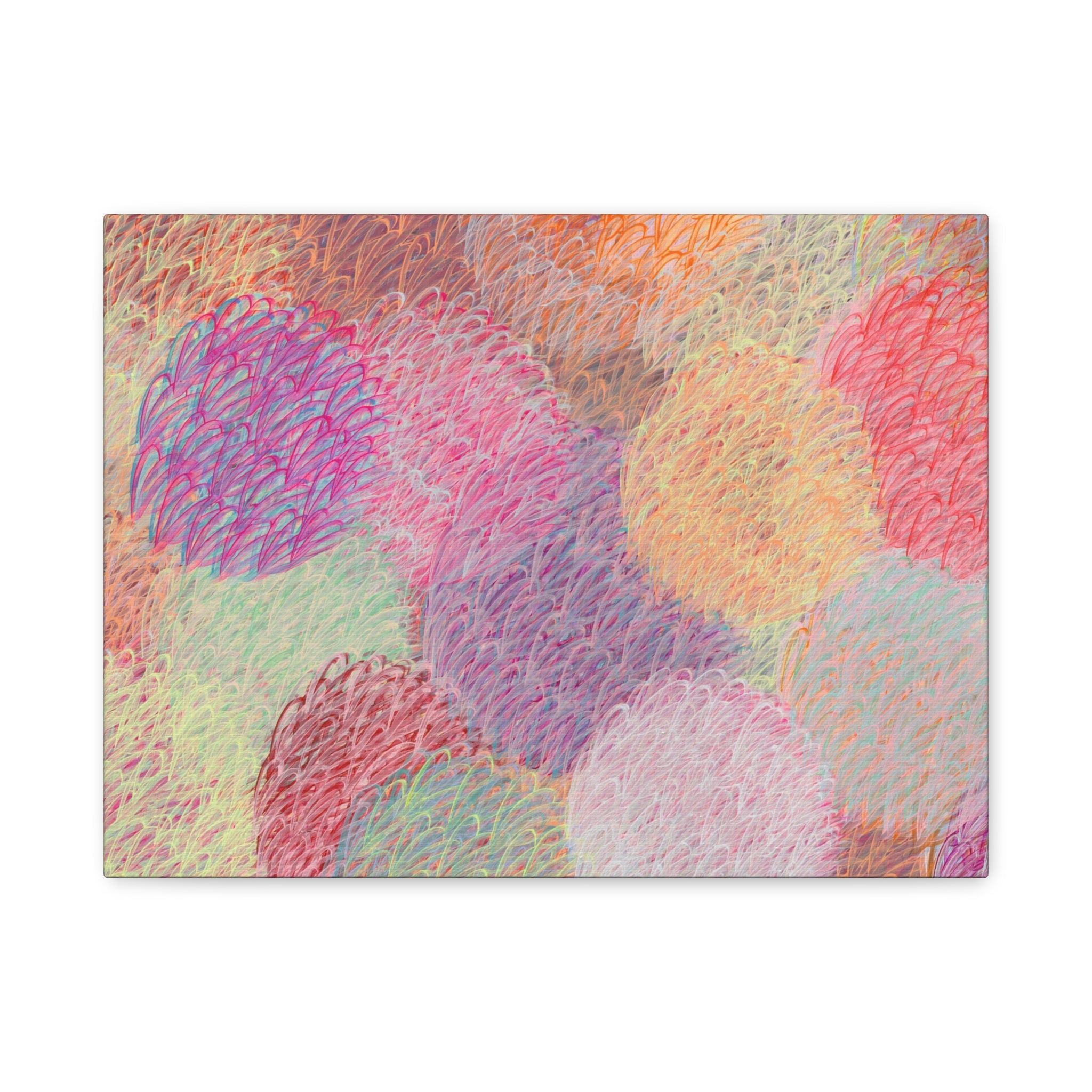 Feathered Dust - 140824 Abstract Wall Art by Asian Artist Contemporary Home Decor Print-Neutral Modern Art for Living Room or Bedroom