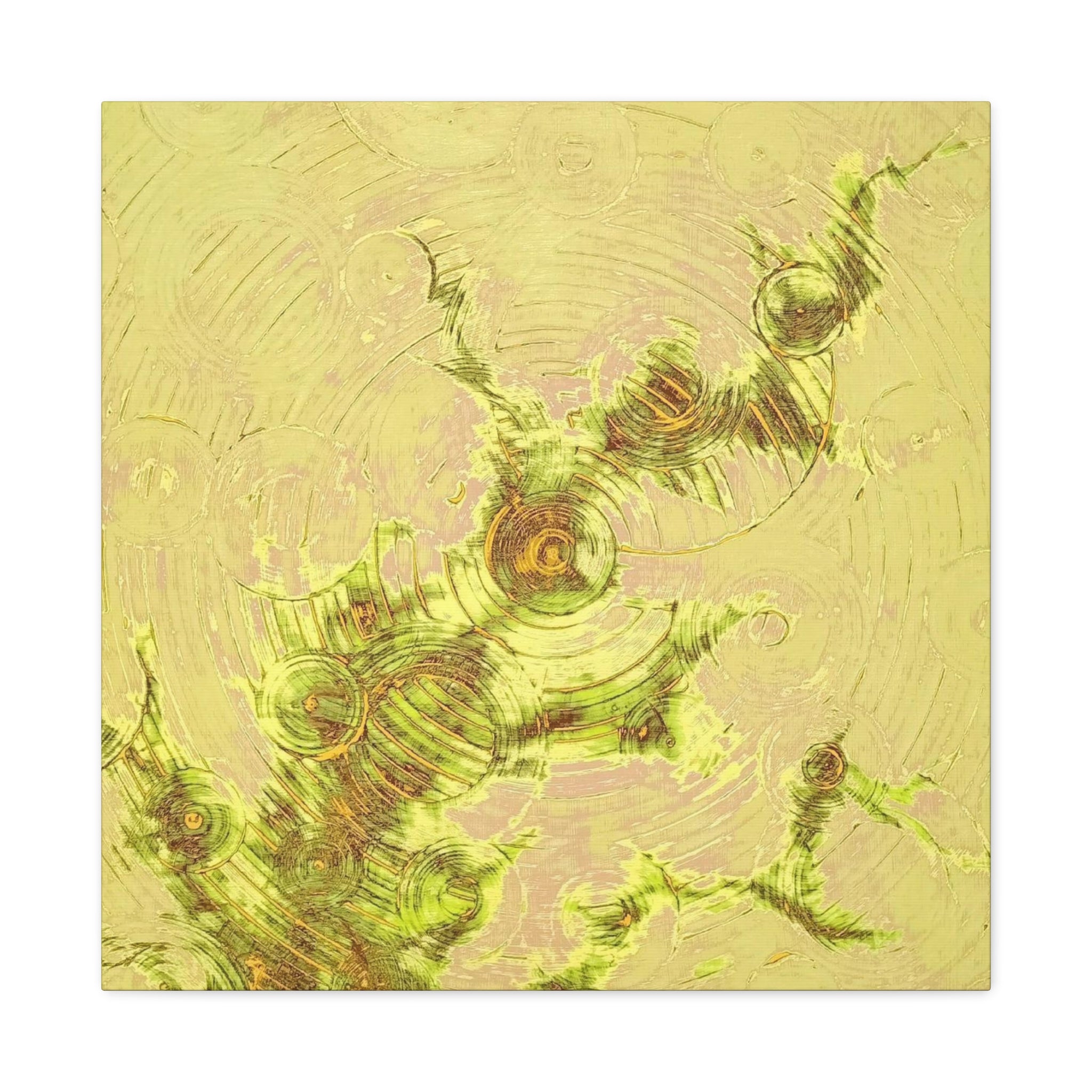 YU - 123022 - Abstract Wall Art by Asian Artist Contemporary Home Decor Print-Neutral Modern Art for Living Room or Bedroom