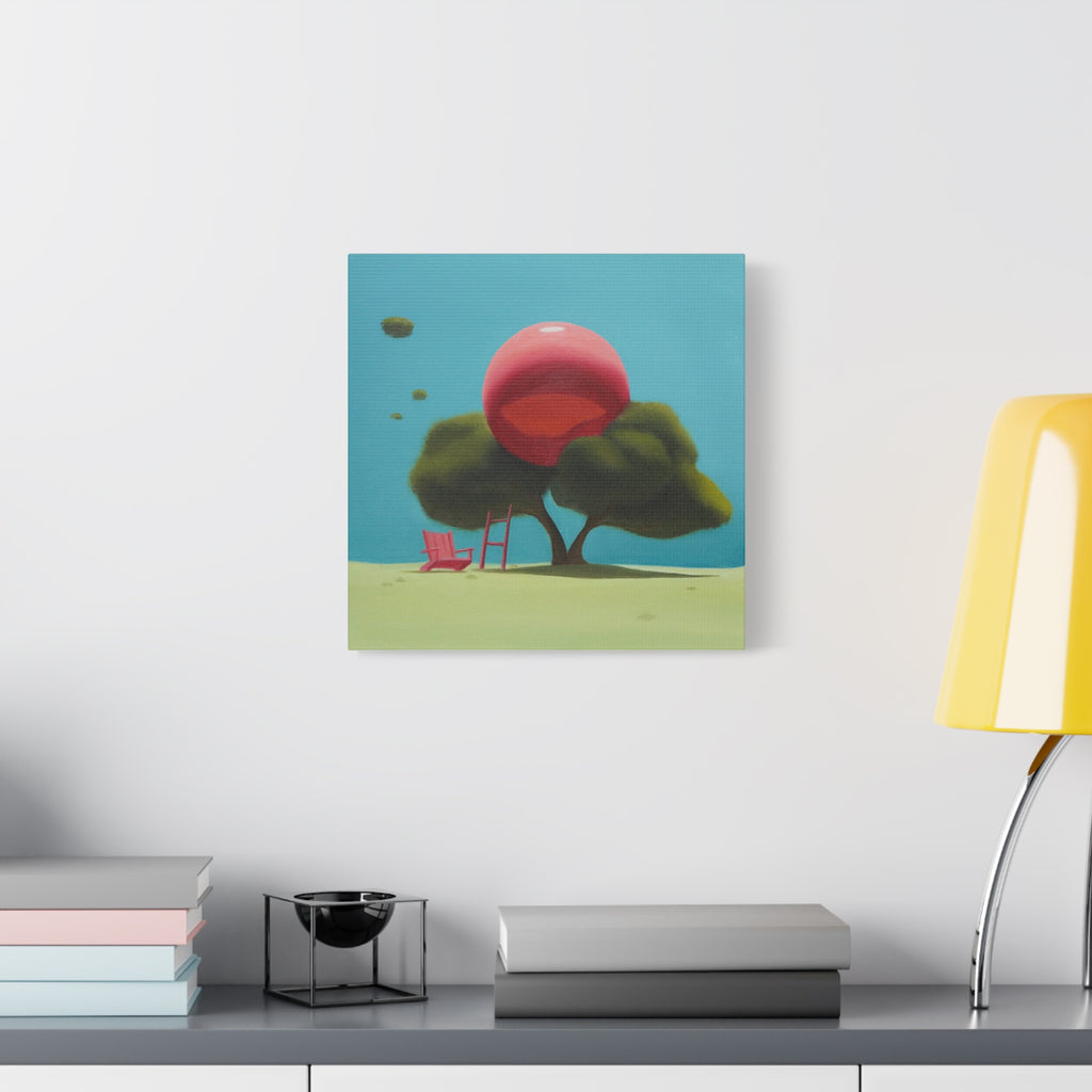 Dream of Greenland -  Contemporary Abstract Canvas Print  Young Asian Artist