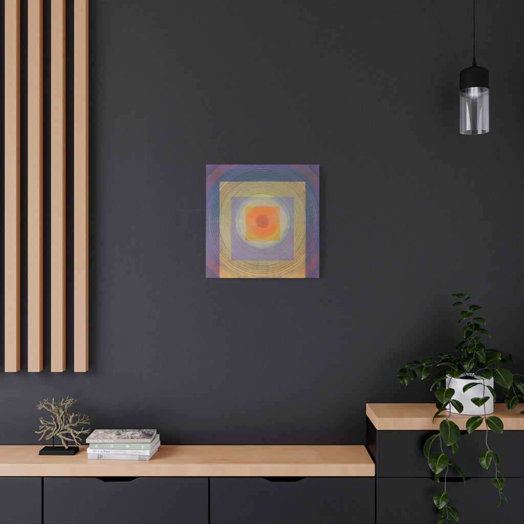 YU - 011517 - Abstract Wall Art by Asian Artist Contemporary Home Decor Print-Neutral Modern Art for Living Room or Bedroom