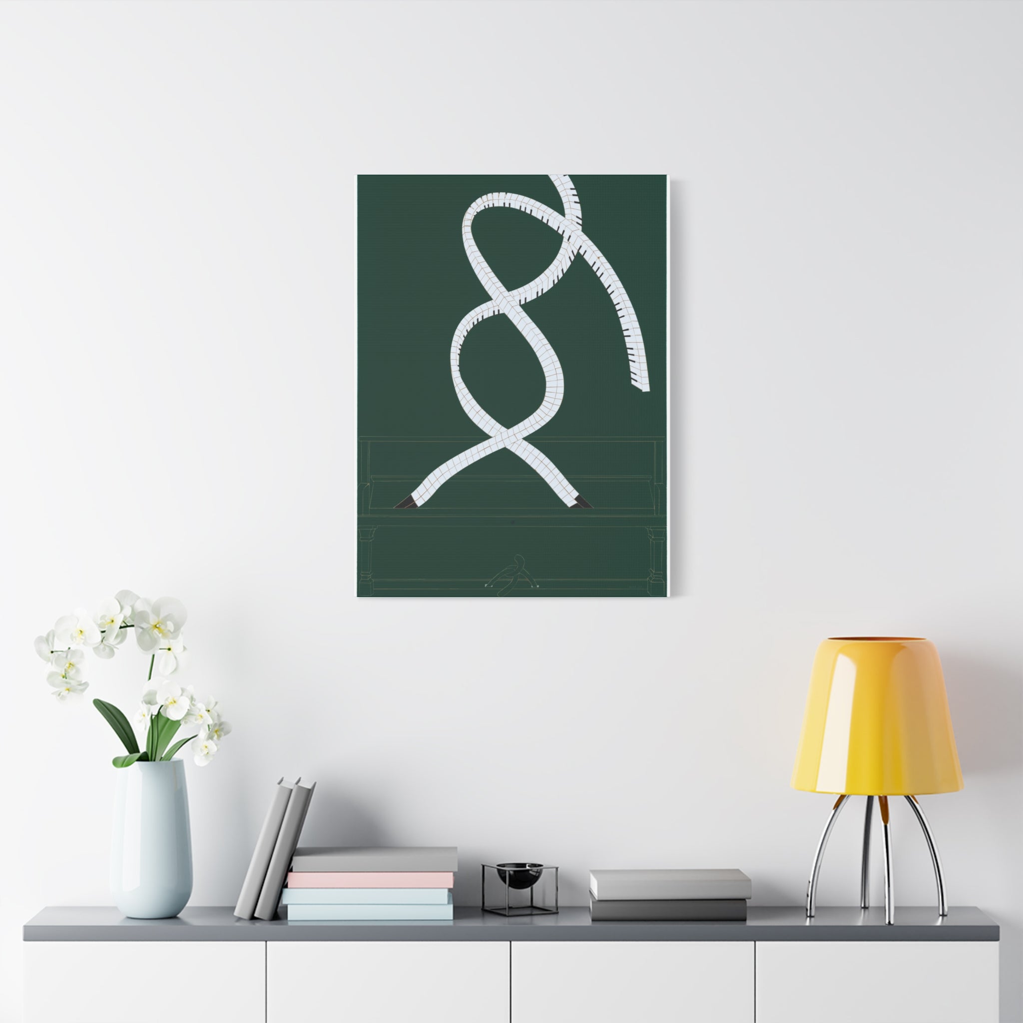 Piano - Chinese Contemporary artist - Canvas Print - Artwork for new home