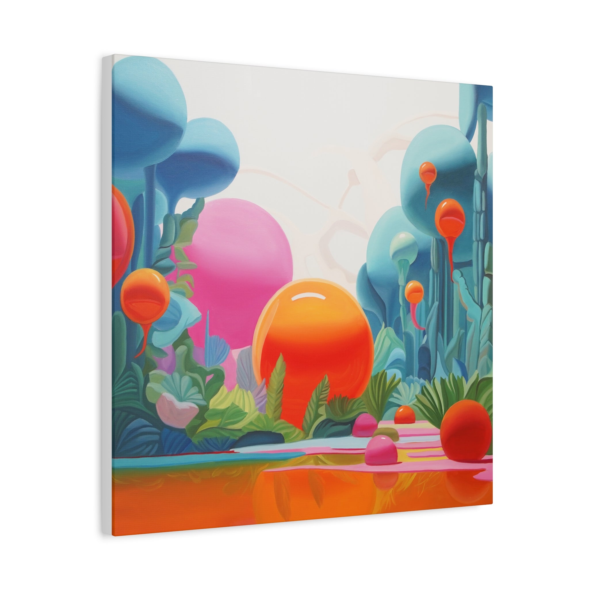 Paradise 5 -  Contemporary Abstract Canvas Print  Young Asian Artist Christmas Gift