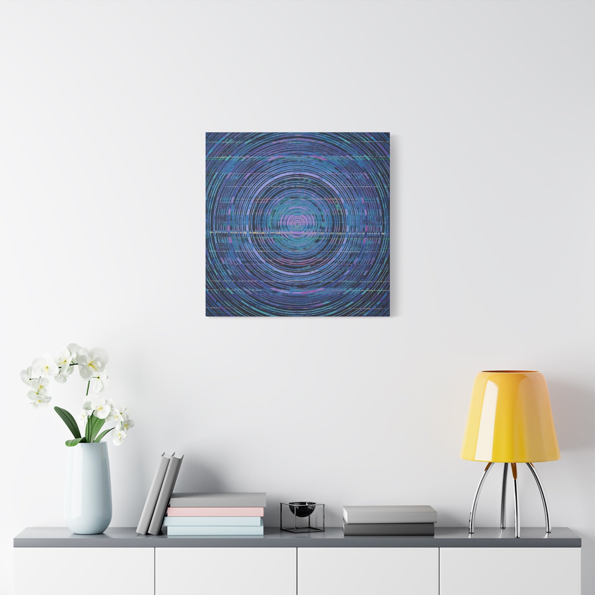 YU - 110621 - Abstract Wall Art by Asian Artist Contemporary Home Decor Print-Neutral Modern Art for Living Room or Bedroom