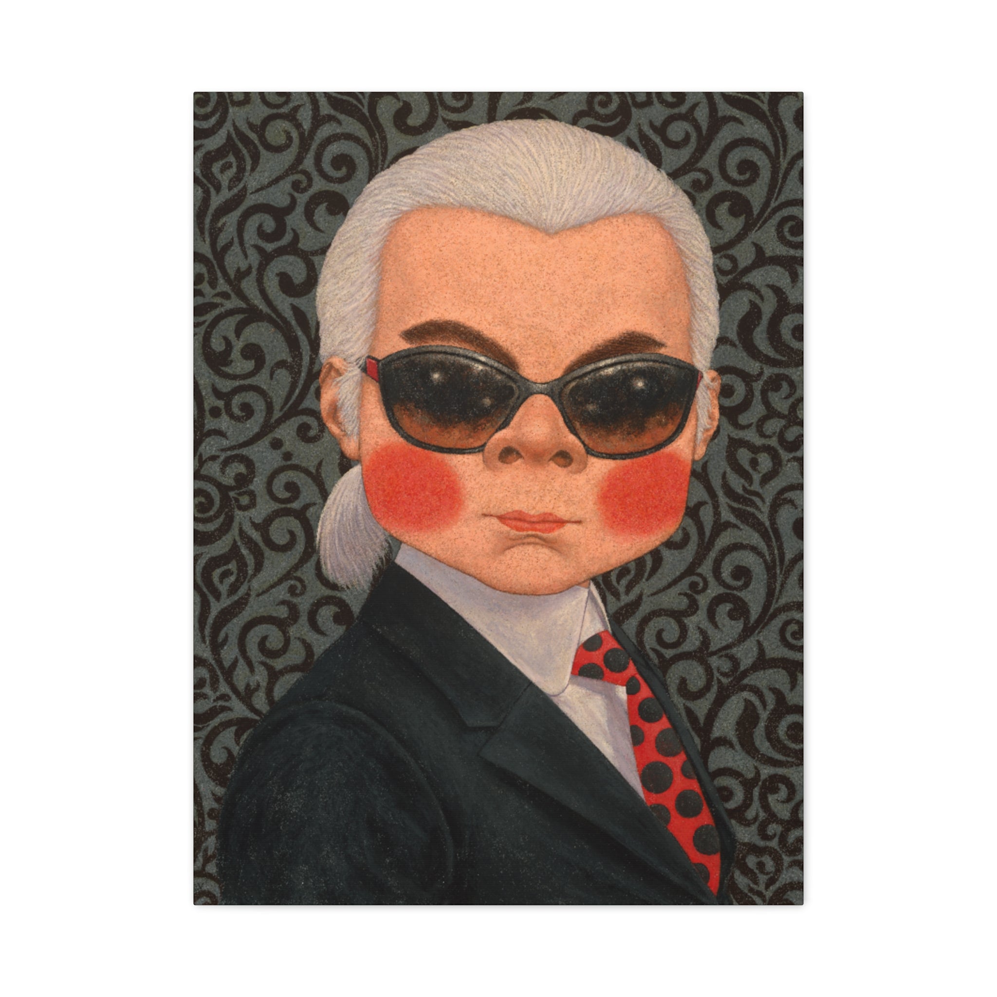 Karl Lagerfeld - Thailand Contemporary artist - Canvas Print - Artwork for new home