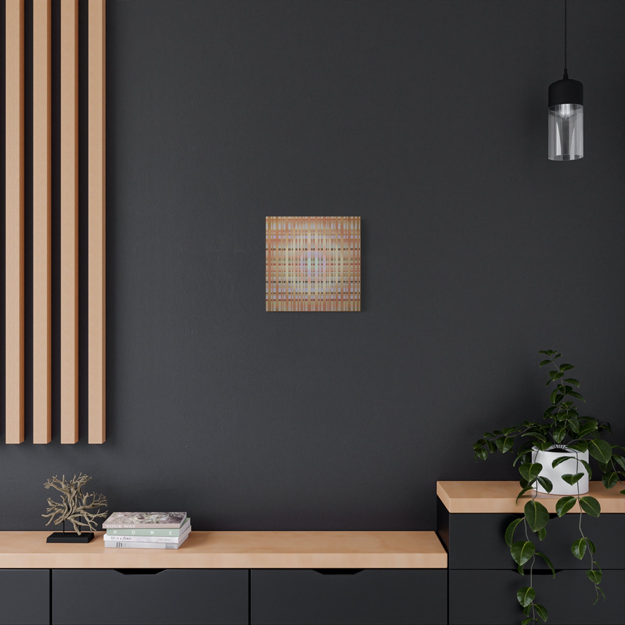 YU - 091224 - Abstract Wall Art by Asian Artist Contemporary Home Decor Print-Neutral Modern Art for Living Room or Bedroom