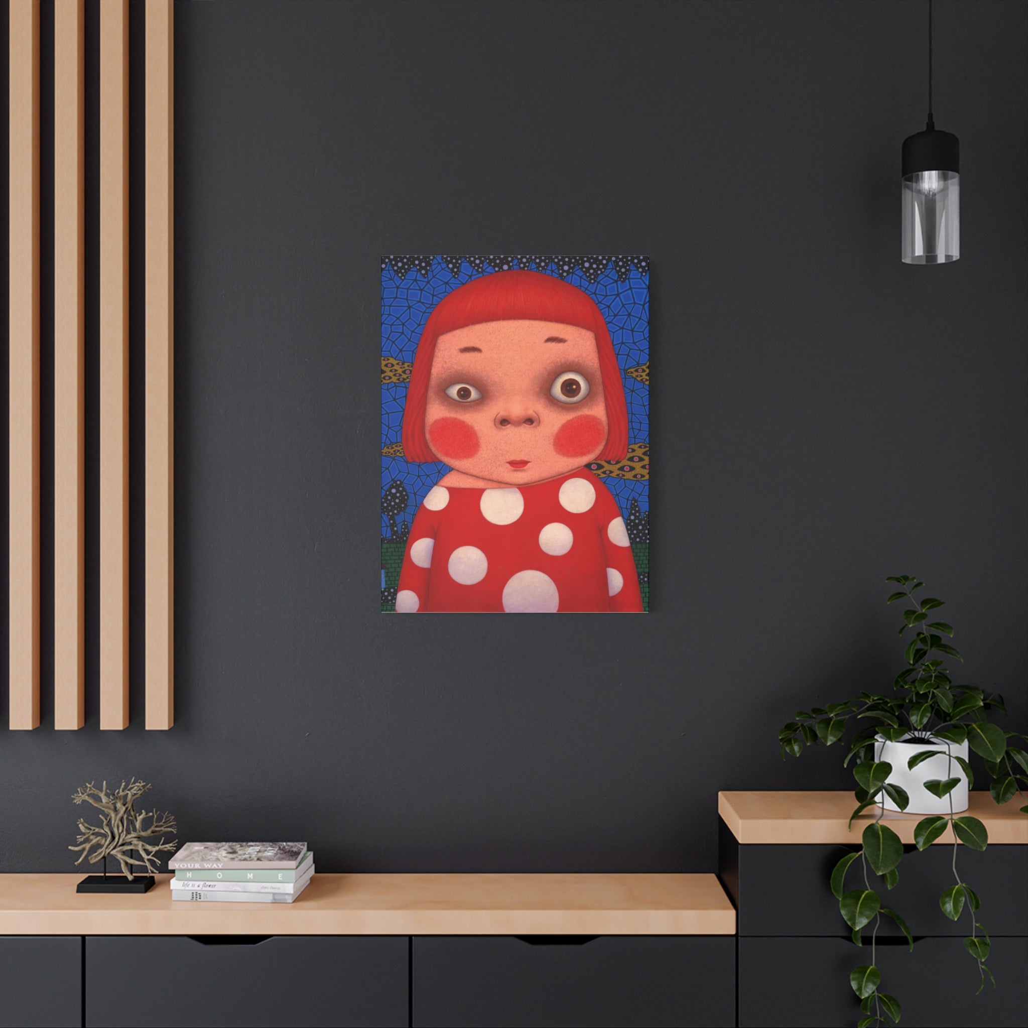 Yayoi Kusama - Thailand Contemporary artist - Canvas Print - Artwork for new home