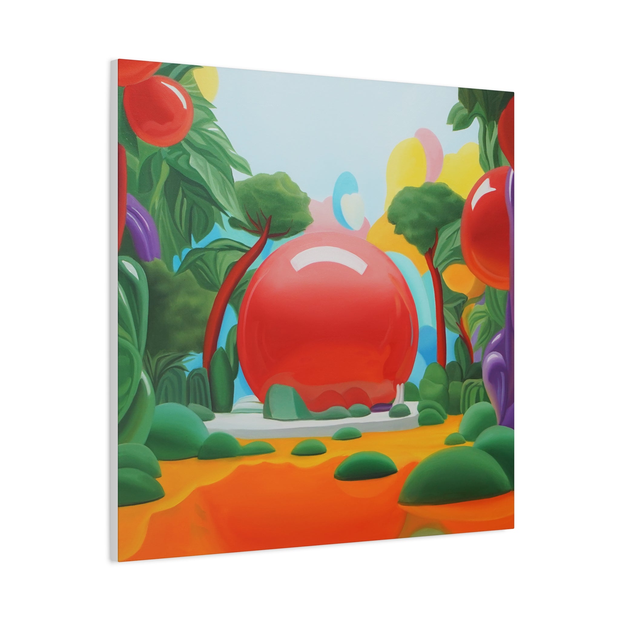 Secret Garden 4 -  Contemporary Abstract Canvas Print  Young Asian Artist