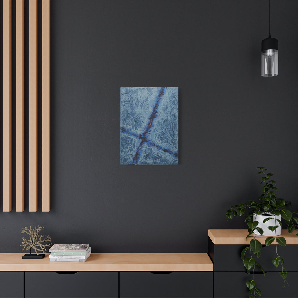 YU - 012720 - Abstract Wall Art by Asian Artist Contemporary Home Decor Print-Neutral Modern Art for Living Room or Bedroom